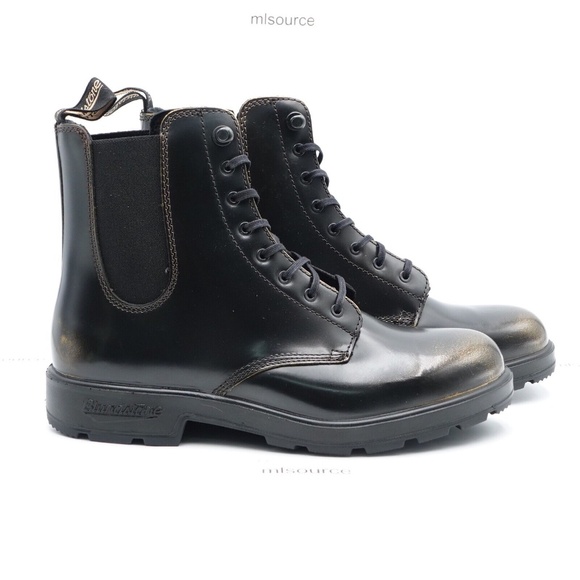 NEW Men's Blundstone 2218 Elastic Lace-Up Boots Gold - Picture 3 of 8